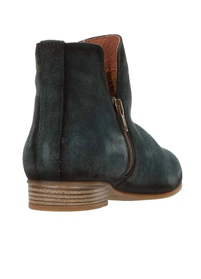 Shop Eric Michael Isabella In Green Suede In Multi