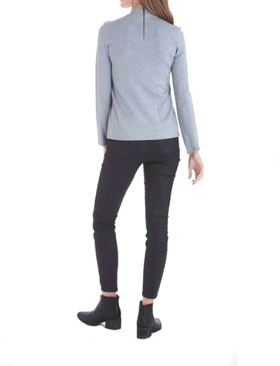 Love Token Vivienne Turtleneck Sweater In Grey