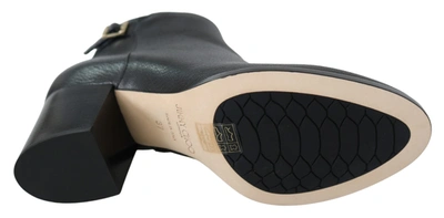 Shop Jimmy Choo Leather Method 65 Women's Boots In Black