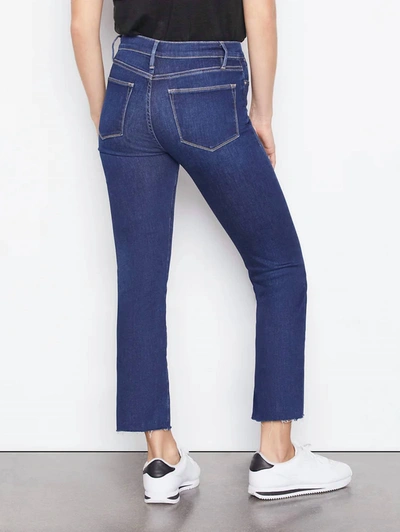 Shop Frame Le High Straight Jeans In Sanctuary In Multi