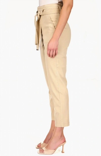 Shop Sanctuary Modern Paper Bag Pant In Sand Stone In Beige