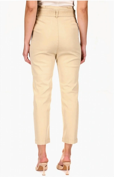 Shop Sanctuary Modern Paper Bag Pant In Sand Stone In Beige