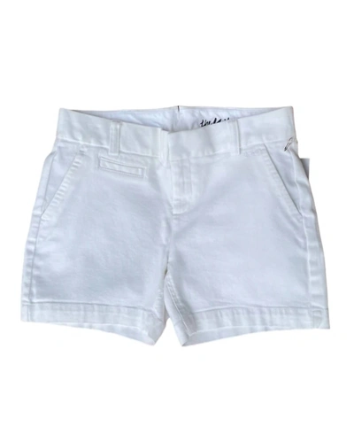 Ecru Mitchell Chino Short In Sand In White