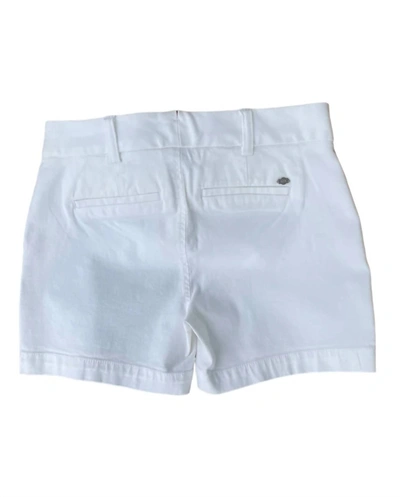 Ecru Mitchell Chino Short In Sand In White