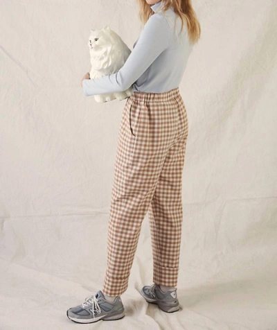Shop Eve Gravel Cohen Pant In Caramel/ Cream In Multi