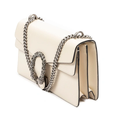 Shop Gucci Medium Dionysus Shoulder Bag In White