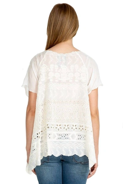 Johnny Was Sutera Tunic In Natural In White