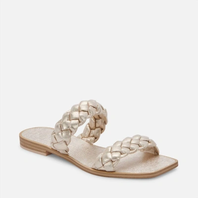 Shop Dolce Vita Indy Sandals In Gold