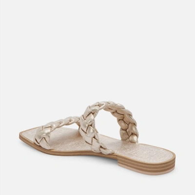 Shop Dolce Vita Indy Sandals In Gold