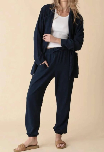 Electric & Rose Devon Blazer In Indigo In Multi