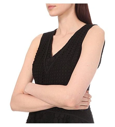 Shop Diane Von Furstenberg Fiorenza Lace Dress In Black