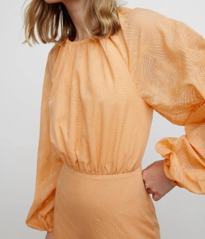 Significant Other Zofia Mini Dress In Tangerine In Orange