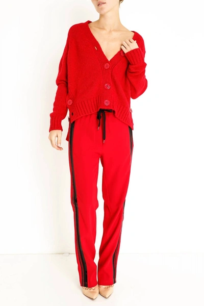 Shop N°21 Track Pant In Red