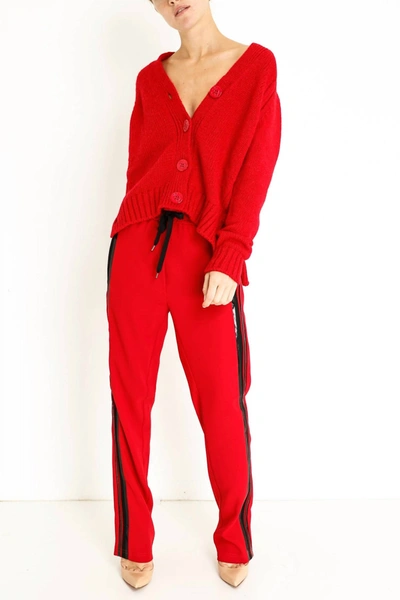 Shop N°21 Track Pant In Red