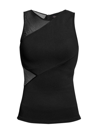 Shop As By Df Mason Cut-out Top In Black