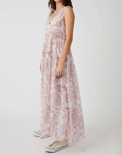 Shop Free People Julianna Maxi Dress In Ivory Combo In White