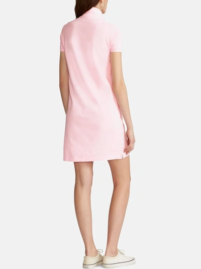 Shop Ralph Lauren Polo Shirt Dress In Pink