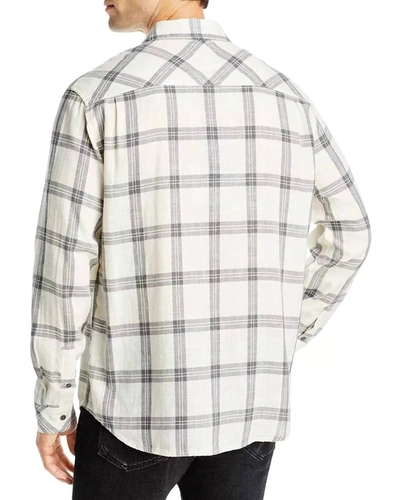 Rails Wyatt Button Down Shirt In White Mirror Melange In Multi
