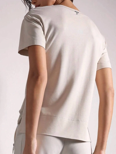 Shop Airfield Lavina Shirt In Oyster In White