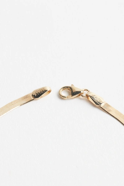 Natalie Marie Nour Necklace In Yellow Gold