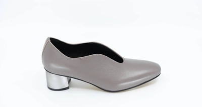 Shop All Black Ms Scooped Bootie In Grey