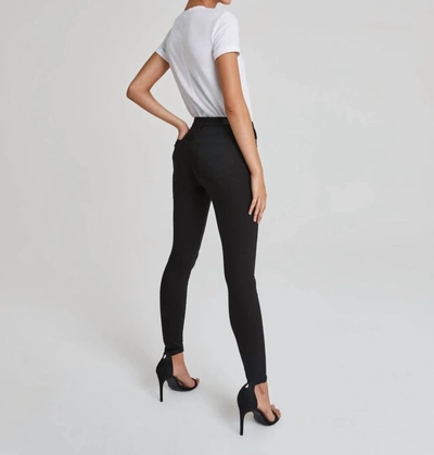 Shop Ag Farrah Ankle Seamless Jean In Super Black In Multi