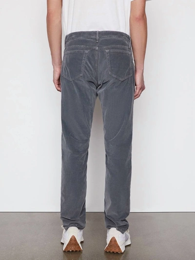 Shop Frame L'homme Slim Corduroy Jeans In Grey