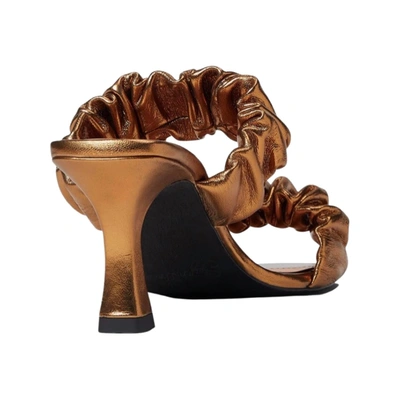 Shop Seychelles Leeward Heeled Sandals In Gold Metallic( Bronze) In Multi