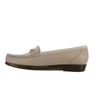 Sas Women's Metro Shoes - Medium In Taupe/linen Web In Multi