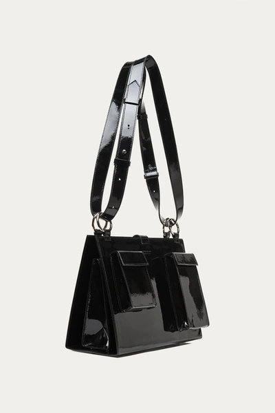 Shop Boyarovskaya Bag In Black Patent