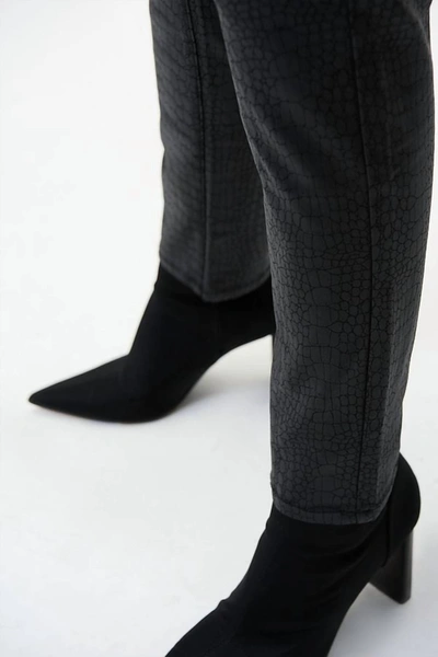 Shop Joseph Ribkoff Vegan Leather Pull-on Pant In Black