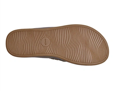 Shop Sanuk Men's Cosmic Yoga Mat Lx Sandal In Saddle Tan In Multi