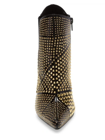 Shop Jeffrey Campbell Women's Gorgeous Studded Boot In Black/gold