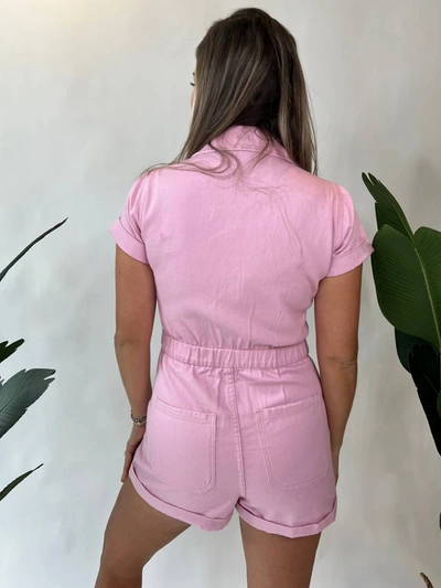 Shop Show Me Your Mumu Cannon Romper In Pink
