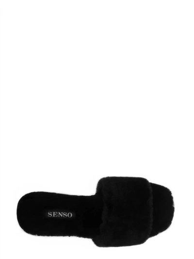 Shop Senso Idella Slide Sandal In Ebony In Grey