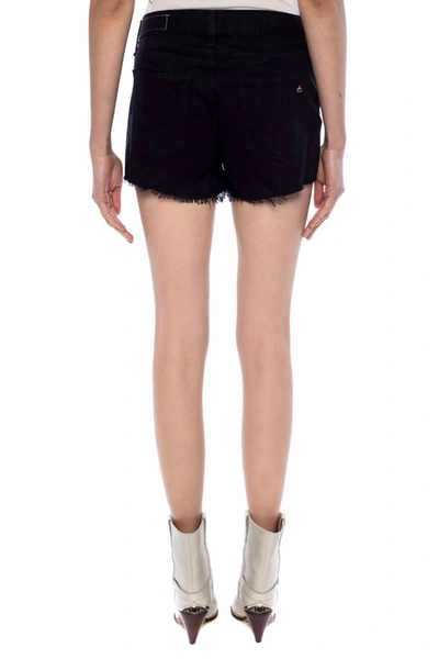 Shop Rag & Bone Freeport Cut Off Shorts In Black
