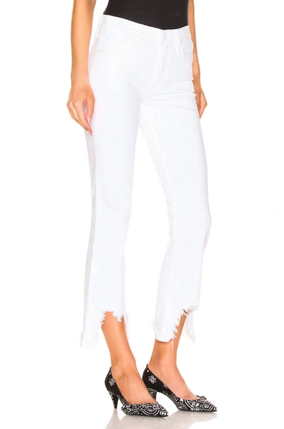 Mother Dutchie Ankle Jaws Jeans In Almost Innocent In Multi