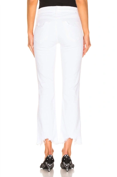 Mother Dutchie Ankle Jaws Jeans In Almost Innocent In Multi