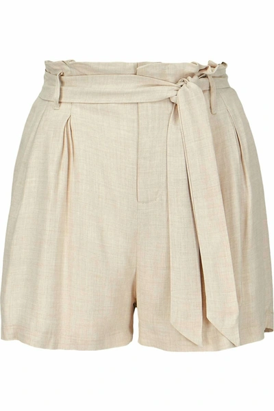 Bishop + Young Paper Bag Short In Dune In Multi