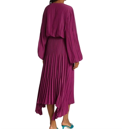 Ramy Brook Women's Sadie Plissé Midi-dress In Multi