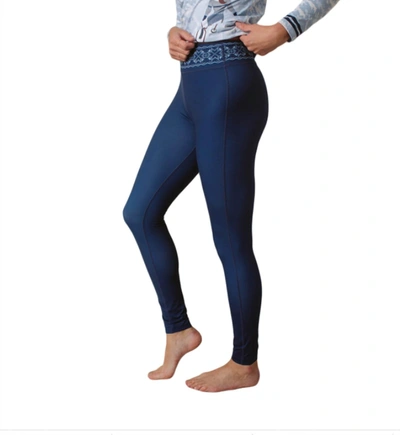 Krimson Klover Passage Legging In Indigo In Multi
