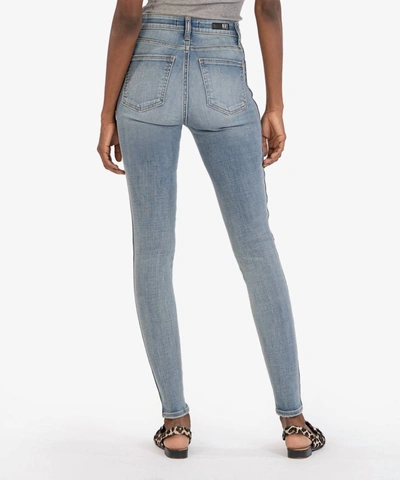 Shop Kut From The Kloth Mia High Rise Fab Ab Slim Fit Jean In Attributes Wash In Multi