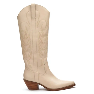 Shop Coconuts By Matisse Agency Boot In Ivory In Multi
