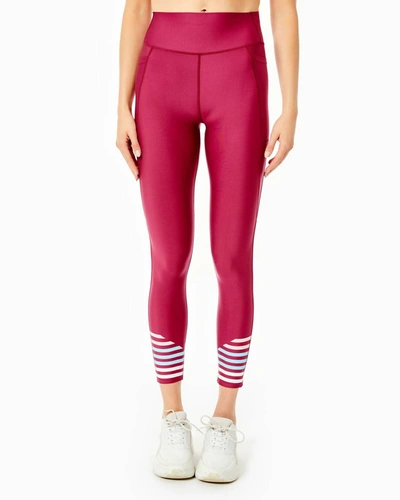 Shop Addison Bay Pattison Legging In Cranberry In Pink