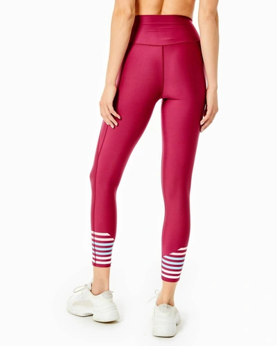 Shop Addison Bay Pattison Legging In Cranberry In Pink