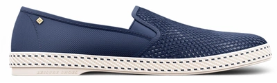 Rivieras Classic 20 Espadrilles In Bleu De Travail In Multi