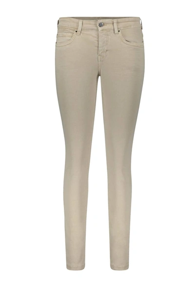 Mac Dream Skinny Jean In Smoothly Beige In Multi