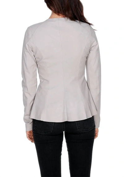 My Tribe Flare Fitted Jacket In Mastic In Multi