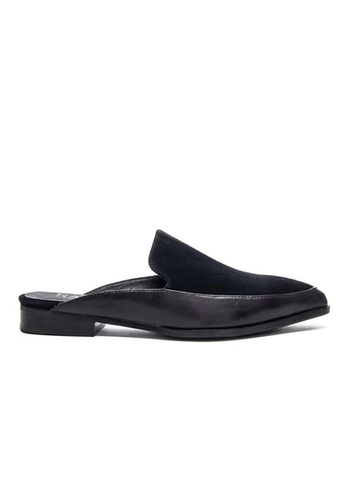 Shop Raye Kiki Loafer Slide Sandal In Black