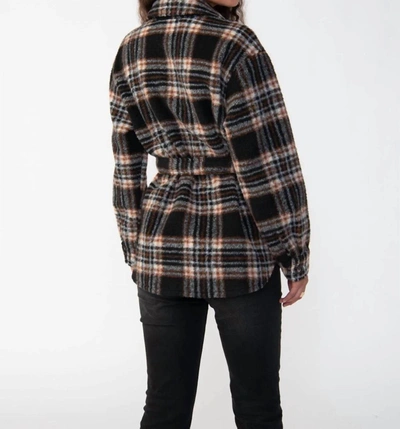 Shop Sanctuary Shay Shacket In Essex Plaid In Multi